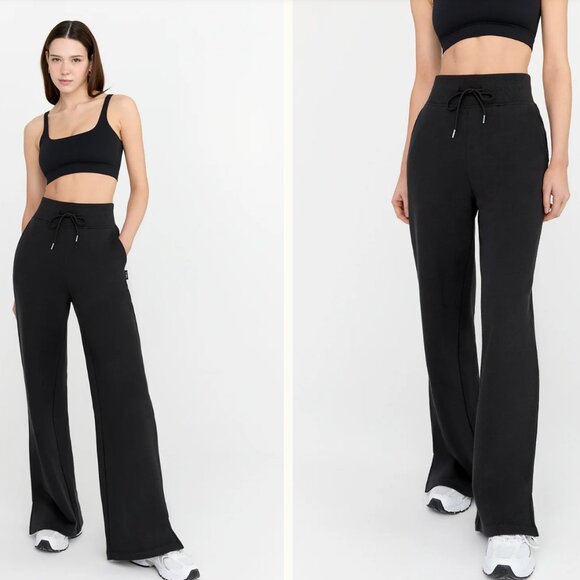 TALA Everyday Wide Leg Jogger - Milk - M - New Without Tags - Picture 1 of 5